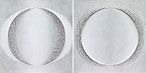 Frosted Phase In and Out, 180x360cm
